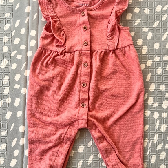 Carter's Pink Ruffled Baby Set - Picture 2 of 7